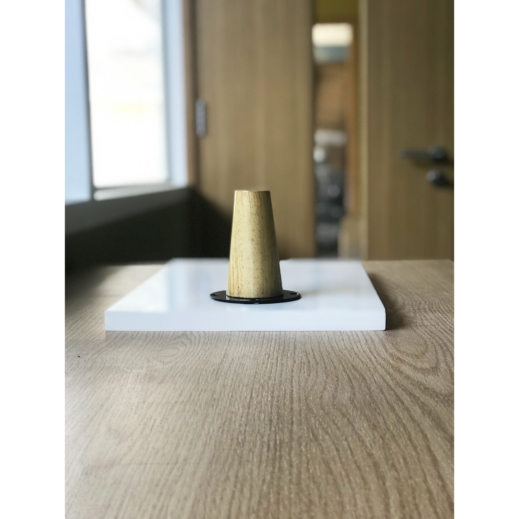 COMBO 4/5/6 chân gỗ 10CM thẳng/xéo  - PHÍ SHIP RẺ