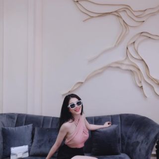 Áo yếm cổ chéo siêu sang chảnh