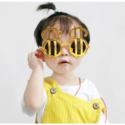 phụ kiện trang trí bánh kem  [FREESHIP] kính tỷ phú trang trí bánh,đồ chơi sinh nhật