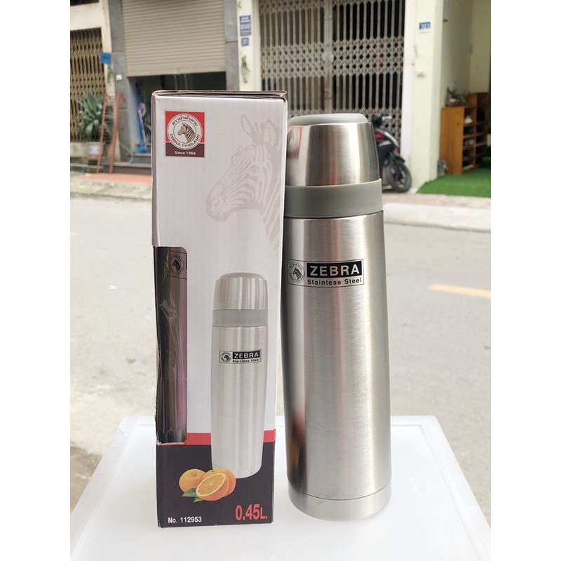 Bình giữ nhiệt Zebra 0,45L / 0,8L / 1L Thái Lan