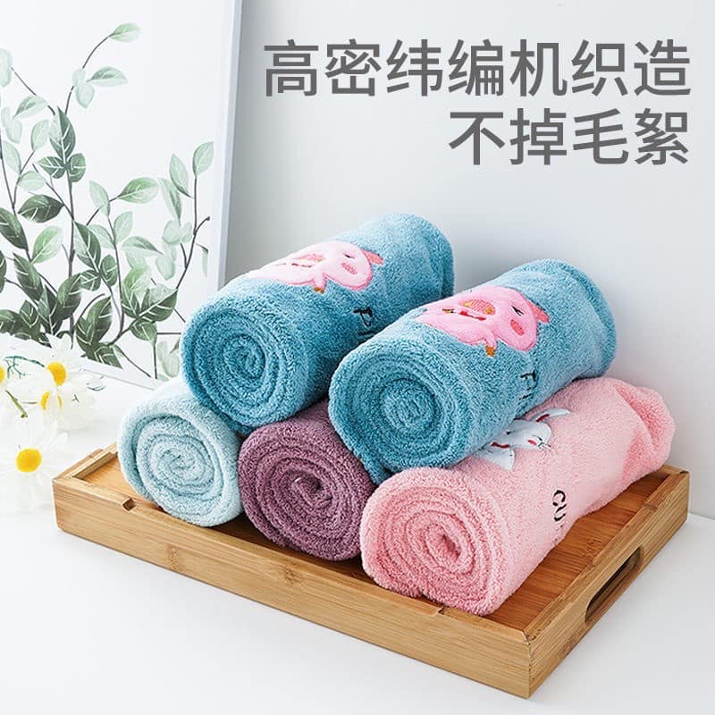 Khăn quấn tóc siêu thấm lau khô tóc nhanh loại mới
