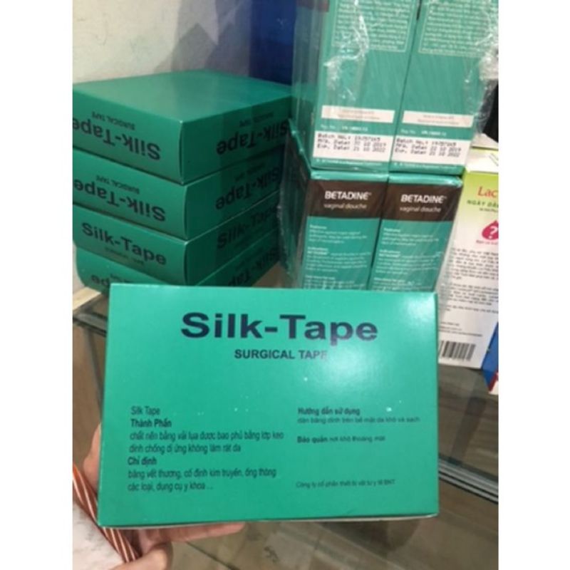 băng dính lụa Silk Tape 1,25cm×4m