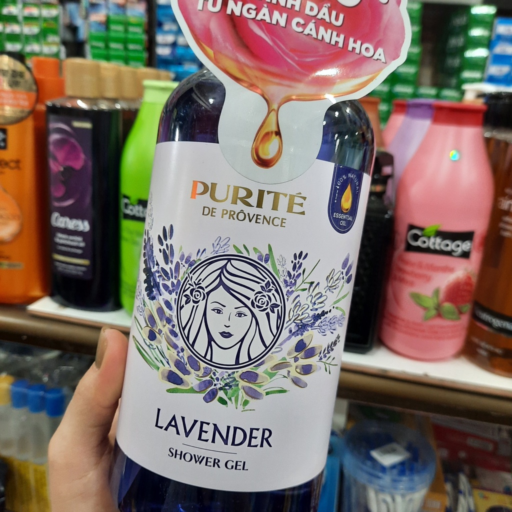 Sữa tắm Purite by Provence Hoa Oải Hương 850ml (Lavender)