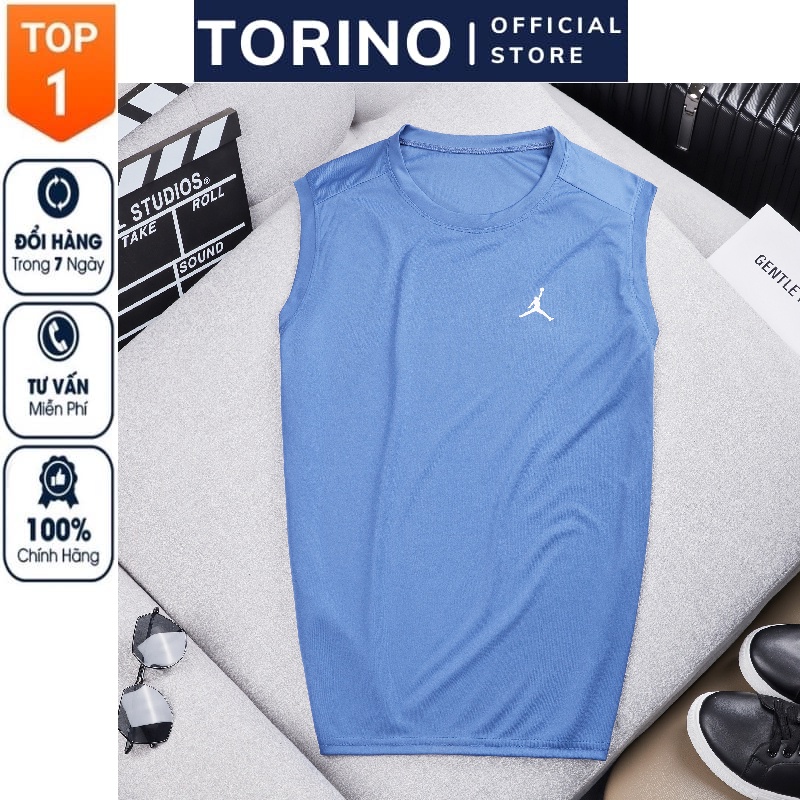 Áo sát nách thể thao, áo tanktop, áo ba lỗ nam JORDAN chất vải thun lạnh thể thao, co giãn 4 chiều, thoáng mát