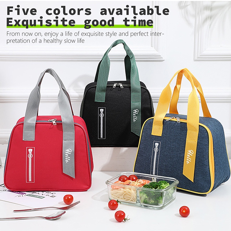 Túi Giữ Nhiệt Đựng Hộp Cơm Trưa / Đồ Ăn Trưa