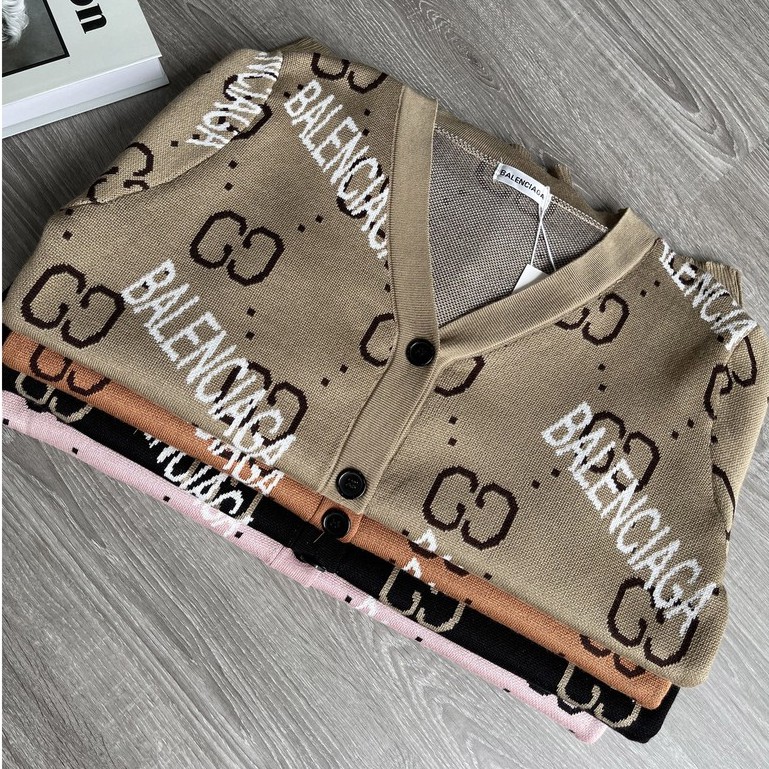 Áo khoác Cardigan nữ dáng dài Quảng Châu cao cấp, Cadigan bigsize len dày dặn thương hiệu thời trang D&amp;R L029