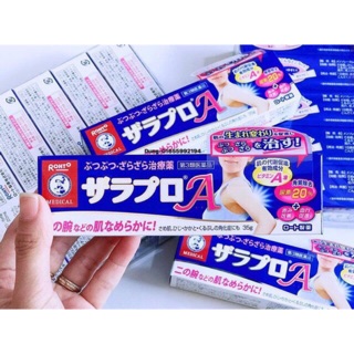 Kem trị viêm nang lông Zaraporo Rohto 35g