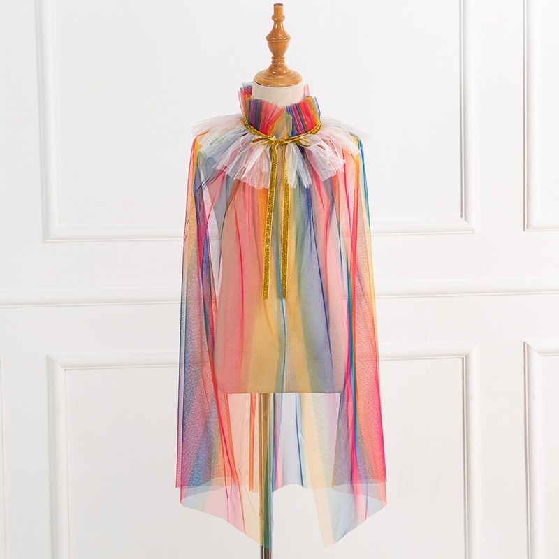 Áo Choàng Hóa Trang Công Chúa Nhiều Màu Sắc Dành Cho Bé Gái