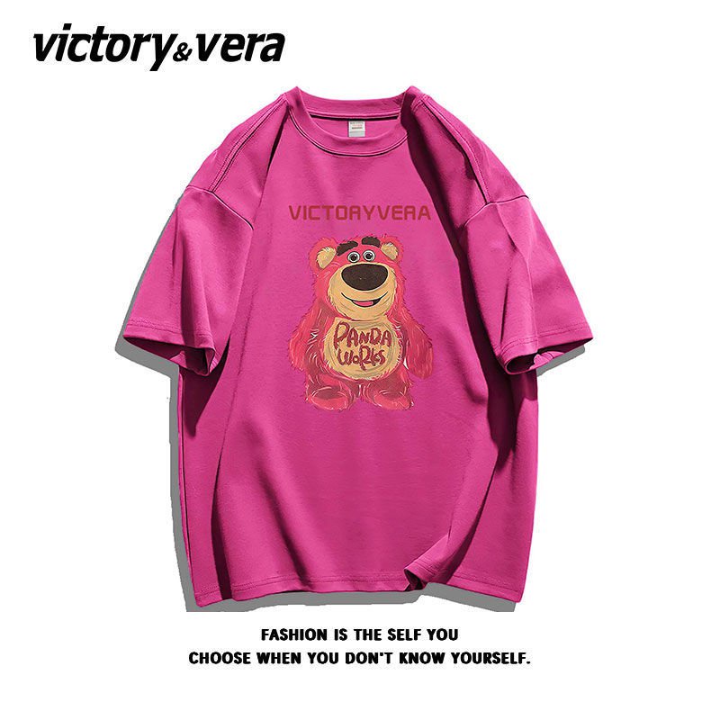 Áo Thun Cotton Dáng Rộng Tay Nửa Thời Trang Mùa Hè Dễ Thương Dành Cho Nữ 2022