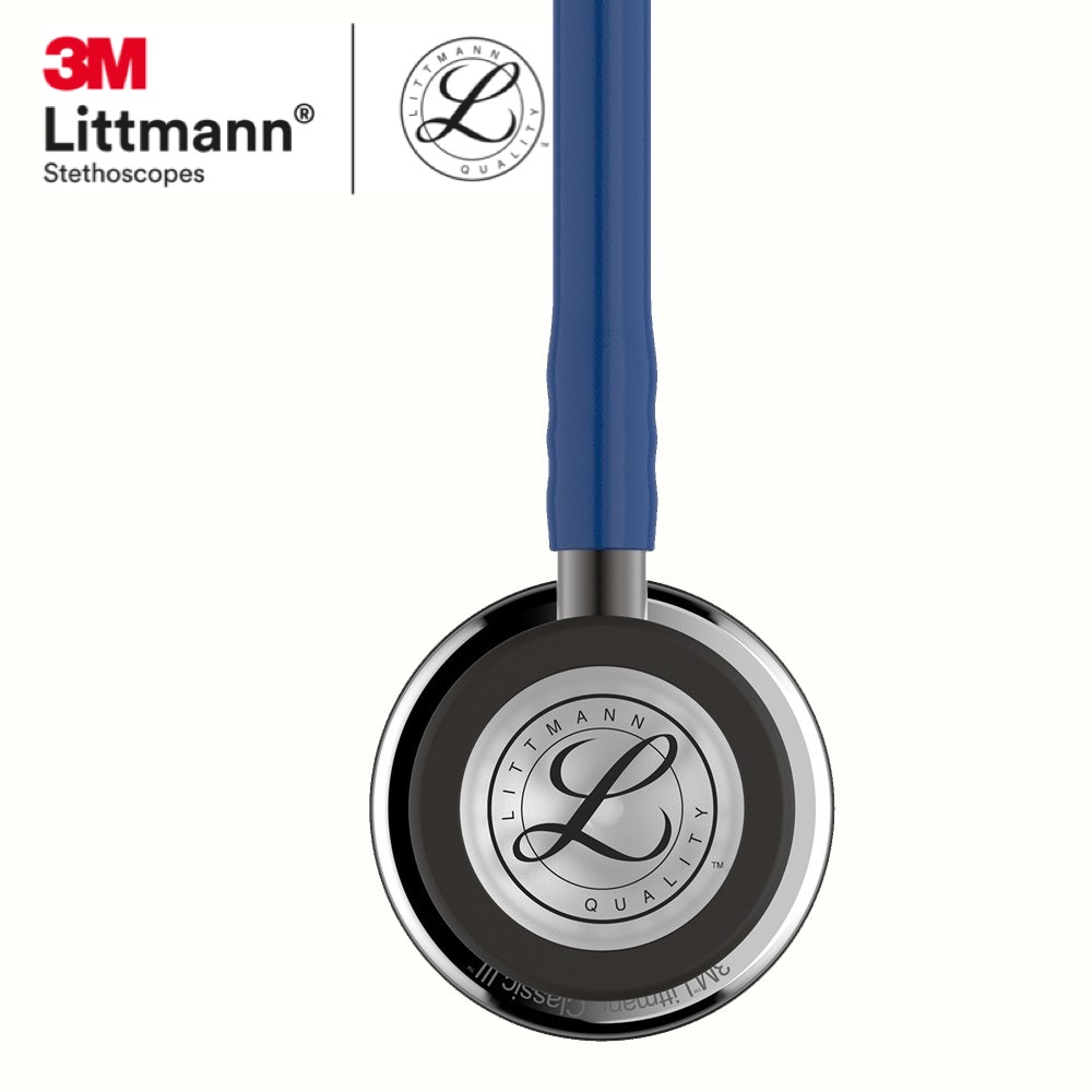 Ống Nghe 3M™ Littmann® Classic III™ Xanh mặt gương 5863  - cán màu đặc biệt