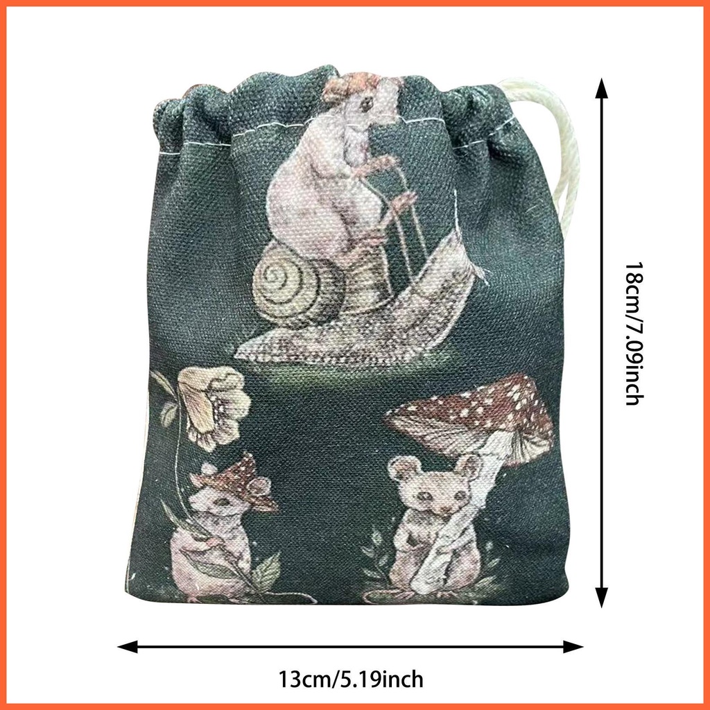 Túi Dây Rút Đựng Bài Tarot 5.12x7.09 Tiện Dụng