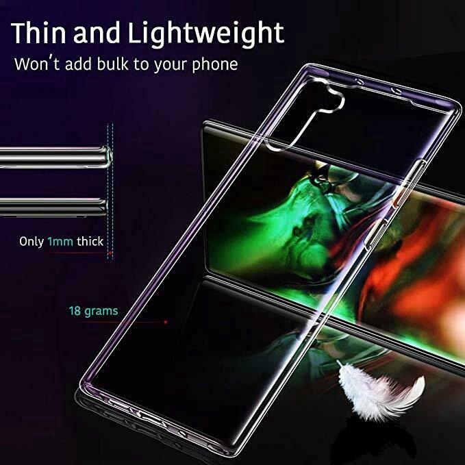 Ốp điện thoại siêu mỏng phong cách sang trọng dành cho Samsung Galaxy Note 10 Note 10 Plus | WebRaoVat - webraovat.net.vn