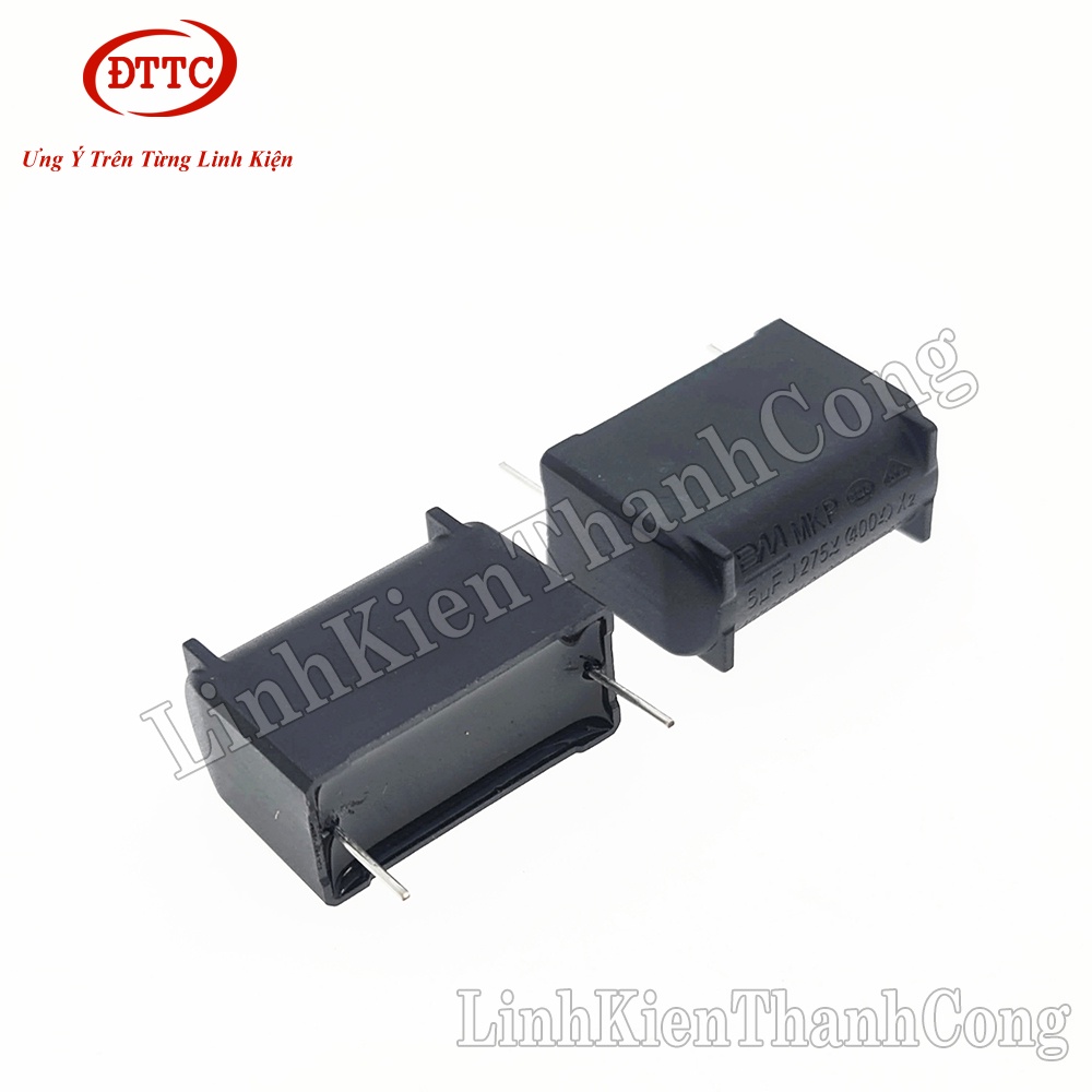 Tụ Bếp Từ BM 5uF 275VAC 400VDC Đứng