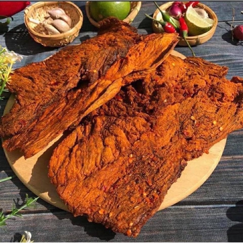 khô bò ngon hủ pet