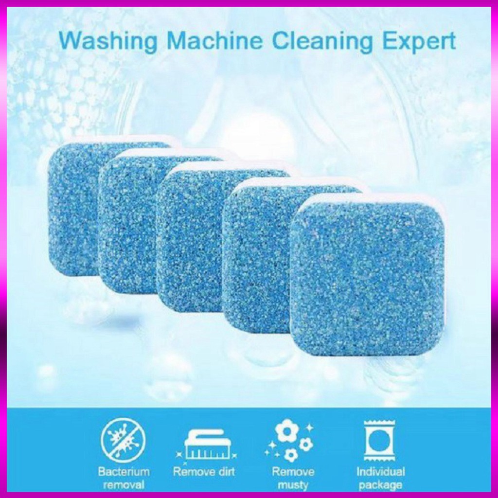 Viên Tẩy Lồng Máy Giặt ( Hộp 12 Viên )