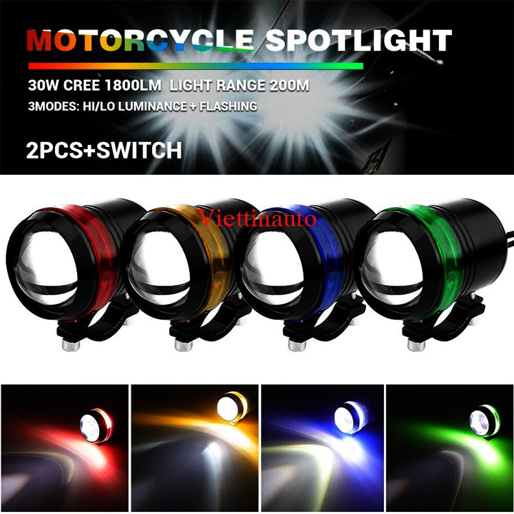 Đèn Led Bi Cầu Siêu Sáng U3 12V 30W 1500LM