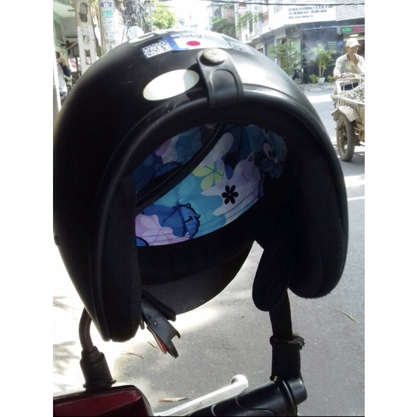 COMBO 4 MIẾNG LÓT DÁN NÓN BẢO HIỂM 2 LỚP