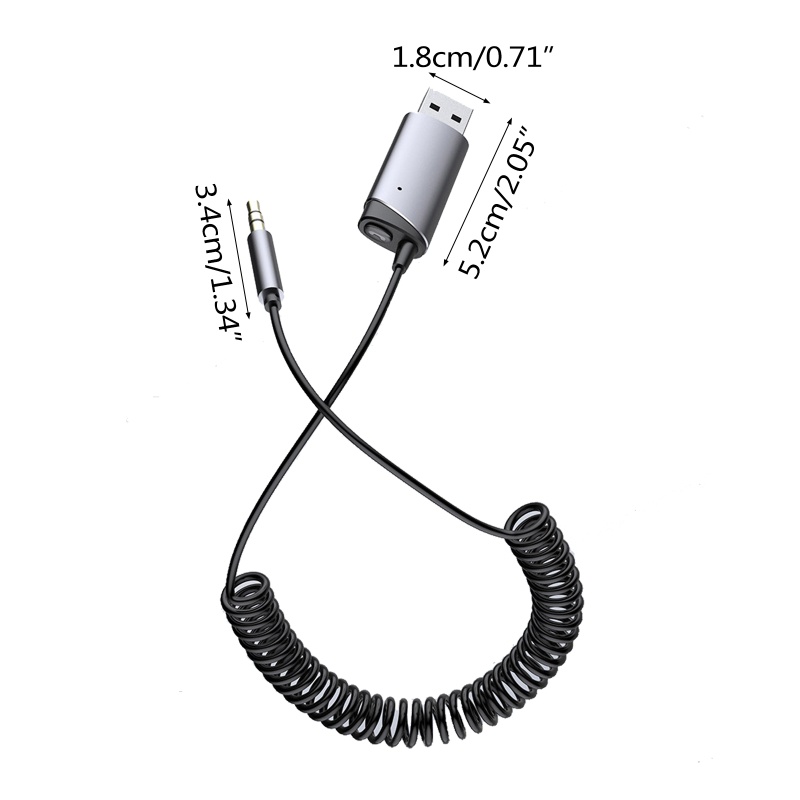 Thiết Bị Truyền Nhận Tín Hiệu Type-C 3.5mm DC5V Hỗ Trợ TF-Card