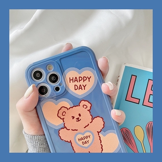 Ốp Lưng Hình Gấu Brown Dễ Thương Cho Iphone 11 Pro Max Xr / Xs / X 6s