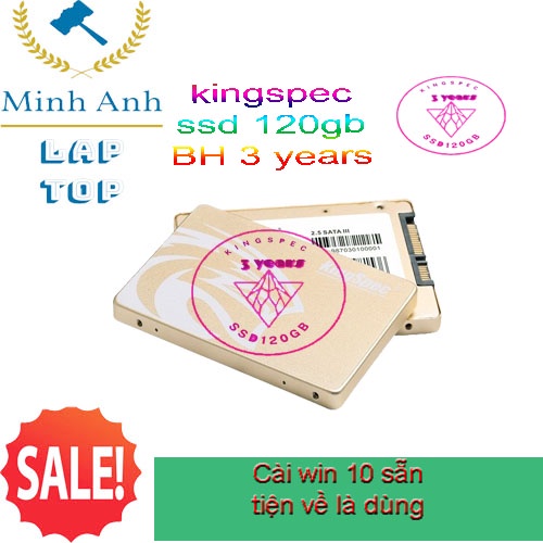 Chính Hãng - SSD 120GB Kingspec { Bảo Hành 36 tháng mới } - Xaclaptop