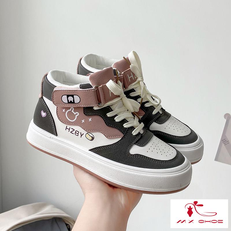 M & X ~  Giày Thể Thao Đế Cao Phong Cách Mới 2022 Cho Nữ