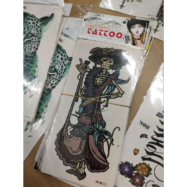 Combo 5 tấm TATTOO HÌNH XĂM DÁN nhiều mẫu