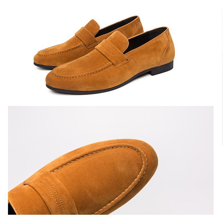 Luxury suede loaf for men