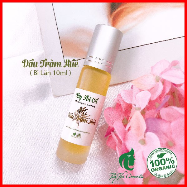 Dầu Tràm Huế Nguyên Chất Tây Thi Lọ Bi Lăn 10ml