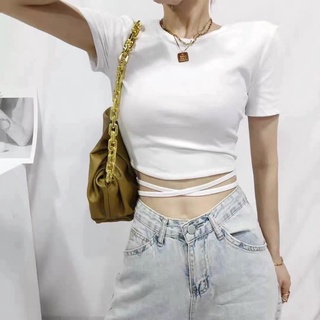 Áo croptop cột eo h20