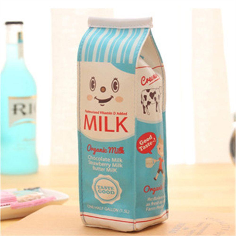 CHOOKEY Bóp Viết Da PU Hình Hộp Sữa Dễ Thương Cho Bé