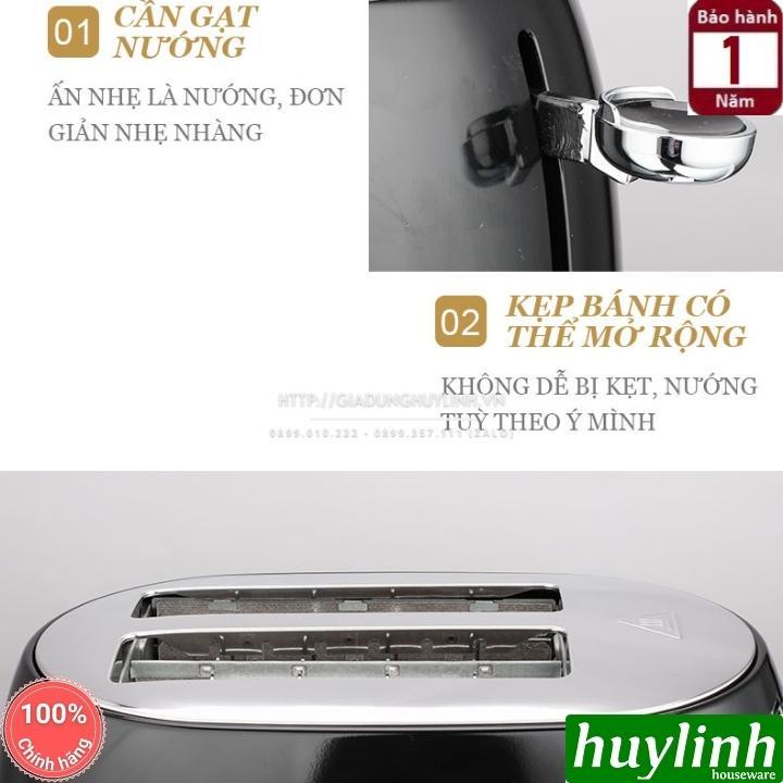 [Mã ELHAMS5 giảm 6% đơn 300K] Máy nướng bánh mì sandwich Tiross TS9659 - 800W