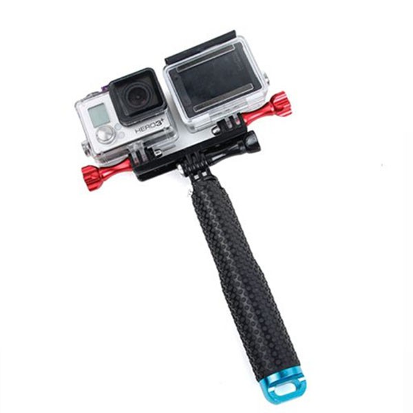 Phụ kiện gắn 2 máy quay action cam