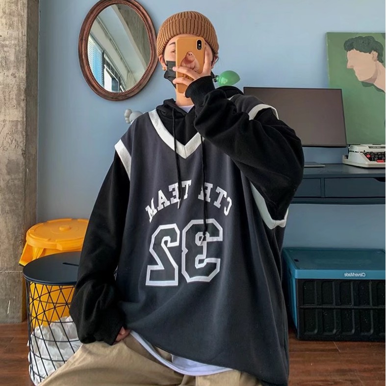 Áo hoodie dáng rộng thời trang thu đông cho các cặp đôi | BigBuy360 - bigbuy360.vn