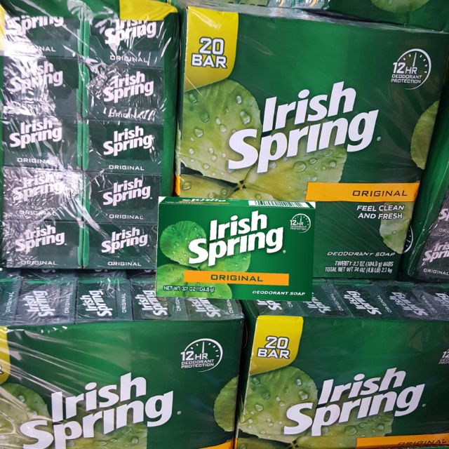 XÀ PHÒNG CỤC IRISH SPRING của Mỹ