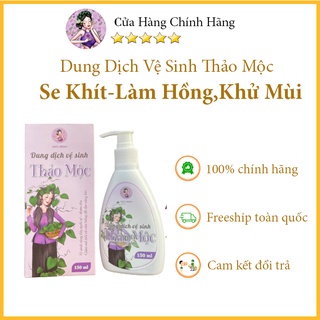 Dung dịch vệ sinh trầu không thảo mộc se khít, làm hồng mộc nhan natural 150ml