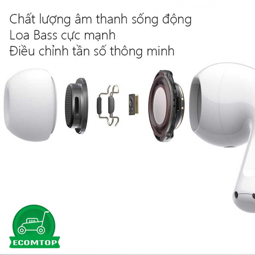 [Tai nghe Pro4-Full linh kiện] Tai Nghe Bluetooth nhét tai không dây mini 5.0 giá rẻ - Phiên Bản Nâng Cấp 2021