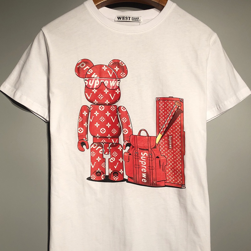 ( Hàng Mới - Hot ) Áo Phông Gấu Cặp In 5D Bản Lớn Siêu Hot, Cotton Mịn Siêu Lửa Hừ 2022