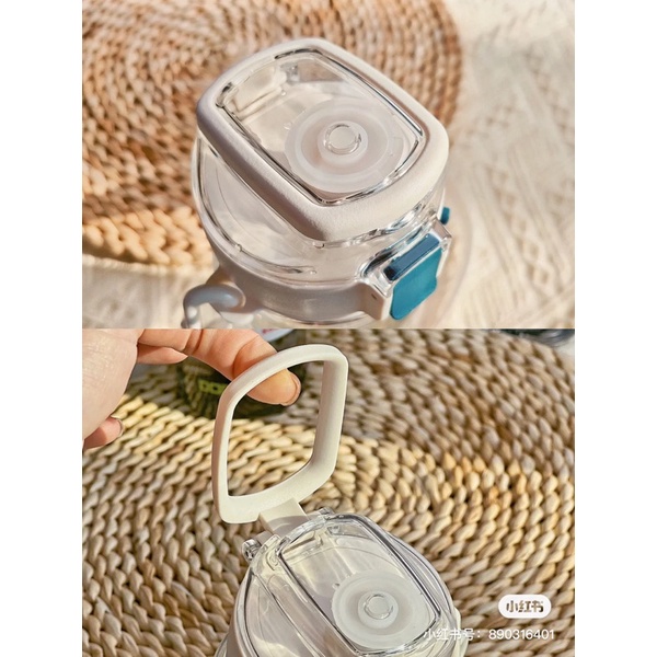 Bình nước DODGE có lõi lọc trà,có dây xách tiện lợi, khoá trống tràn  900ml