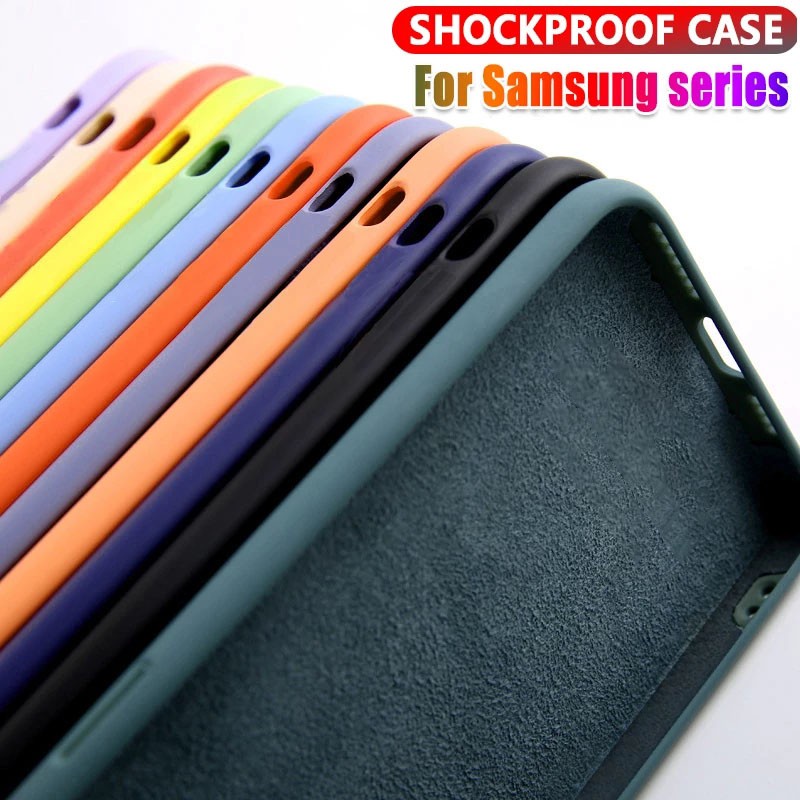 Ốp điện thoại silicon mềm màu trơn dành cho For Samsung Galaxy S10 Plus 5G S10e