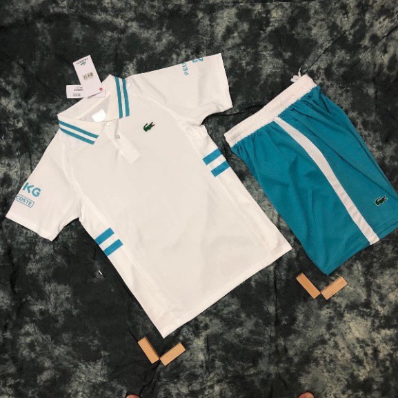 [Video+ Ảnh Thật] Bộ thể thao nam Tennis Lacoste. Bộ đồ quần áo nam cao cấp mẫu hot nhất hè 2022