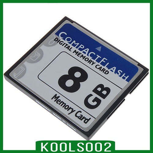 8GB 8 GB Compact Flash CF 133X Memory Card for GPS PDA