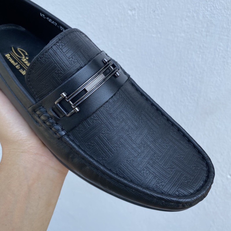 Giày lười nam giày mọi nam da bò khâu liền đế chắc chắn size 38-42 | BigBuy360 - bigbuy360.vn