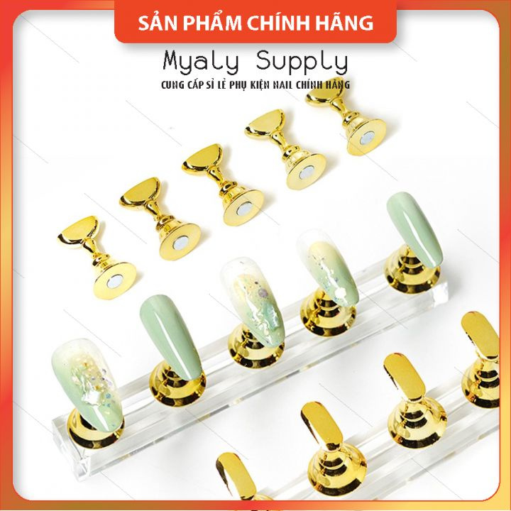 Đế Gắn Móng Giả Tập Vẽ Đế Thẳng Nam Châm Gắn Móng Mẫu Tập Sơn SP000222