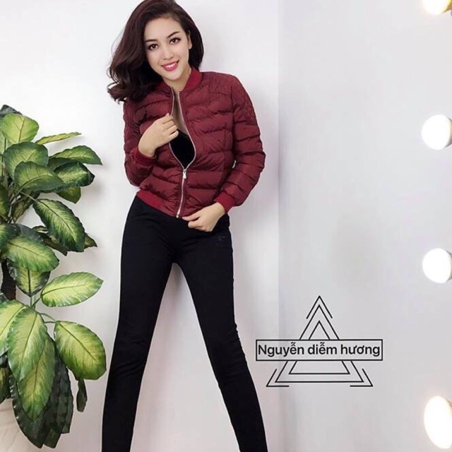 Áo phao trần vai