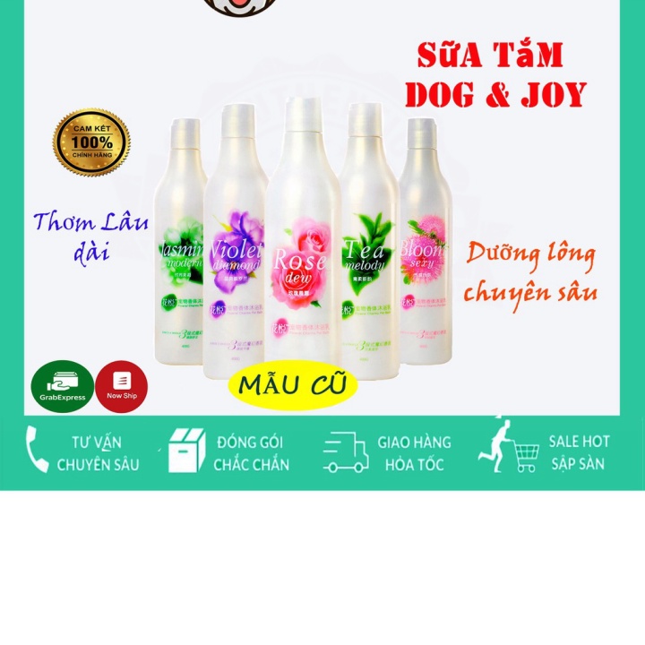 Sữa tắm cho chó mèo Joyce & dolls, Bloom sexy, Jasmine