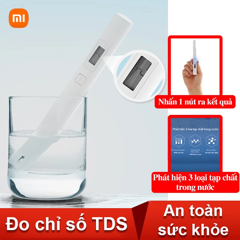 Bút thử nước Xiaomi TDS kiểm tra chất lượng nước Mi TDS Pen Water Quality Tester - Bút thử nước sạch Xiaomi TDS