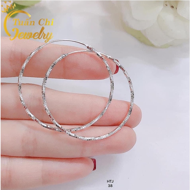 Khuyên Tai Vòng Tàu Sang Chảnh Đủ Mọi Kích Cỡ, Bạc 925 Cao Cấp