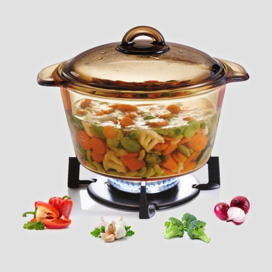 Nồi thủy tinh Luminarc  Vitro Blooming 3L – Sản xuất tại Pháp