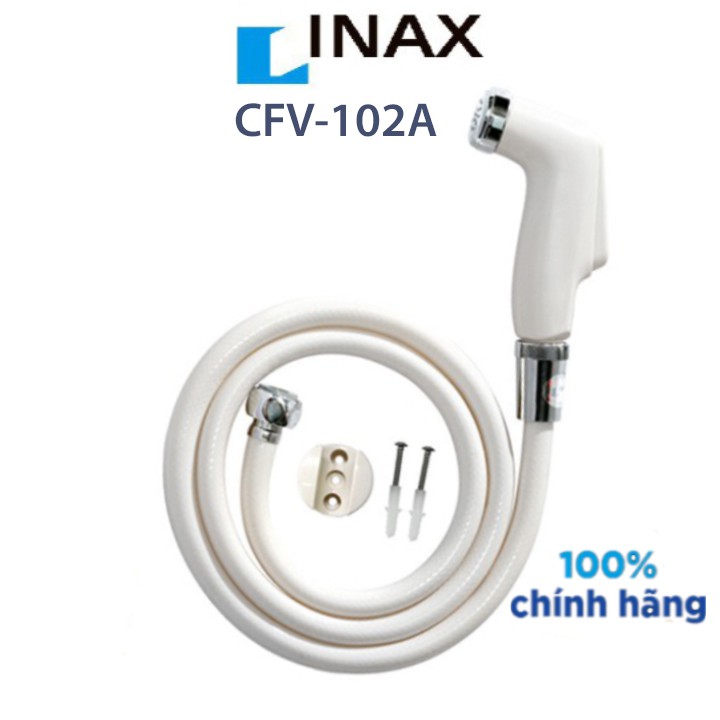 Vòi xịt vệ sinh Inax CFV-102A, nhựa ABS cao cấp, chính hãng