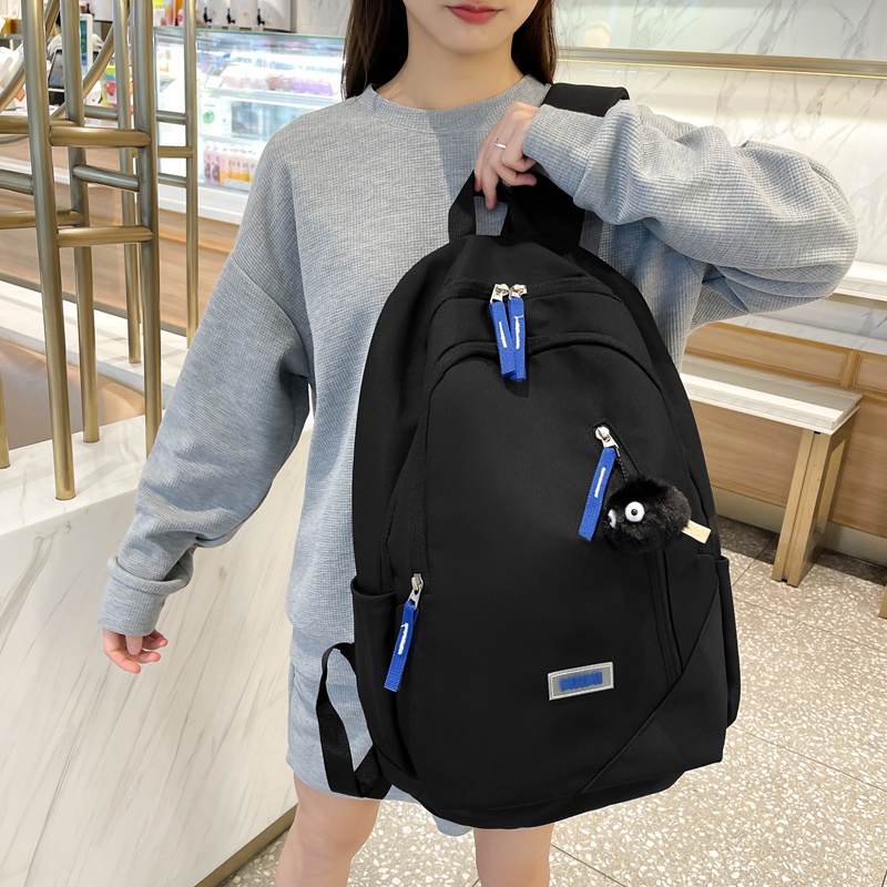 Balo đi học Prettyzys phong cách Hàn Quốc 2022 sức chứa lớn 15.6 inch dành cho nữ sinh